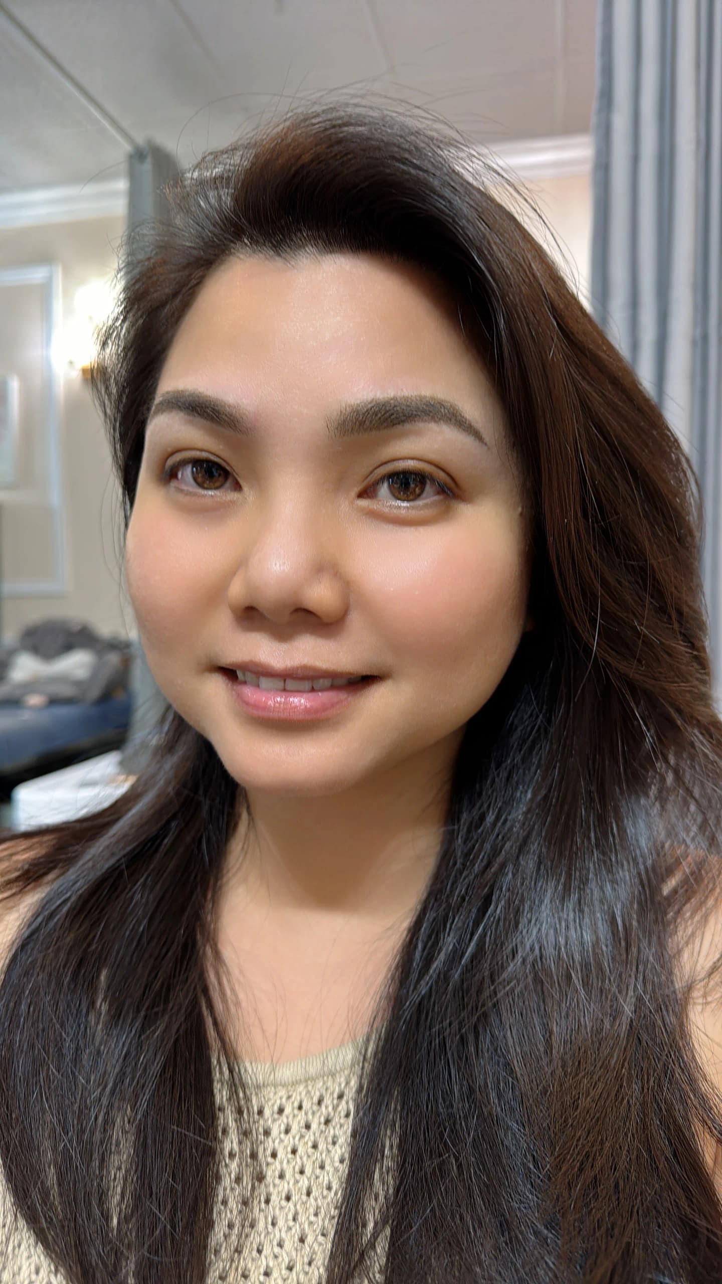 Creative eyebrow design and styling